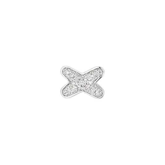 CHAUMET JEUX DE SILVER DIAMOND EARRINGS