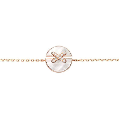 CHAUMET JEUX DE BRACELET MOP PINK GOLD DIAMONDS