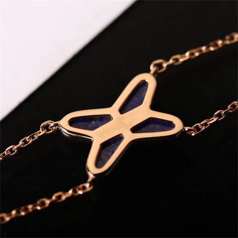 CHAUMET Hollow Design Four-Leaf Clover Flower Shape Bracelet
