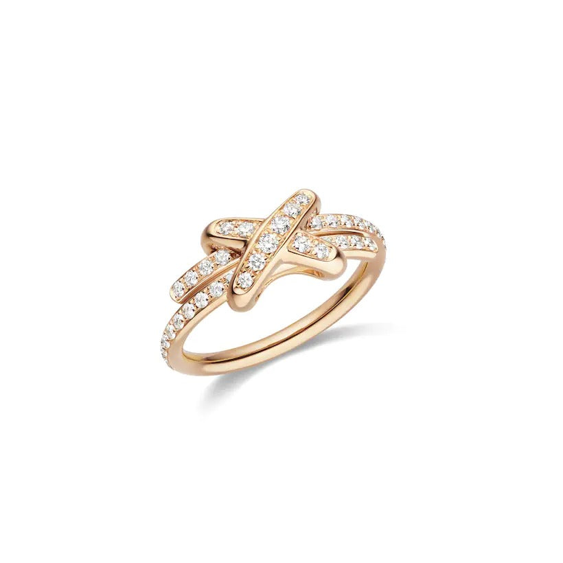 CHAUMET JEUX DE RING PINK GOLD DIAMOND