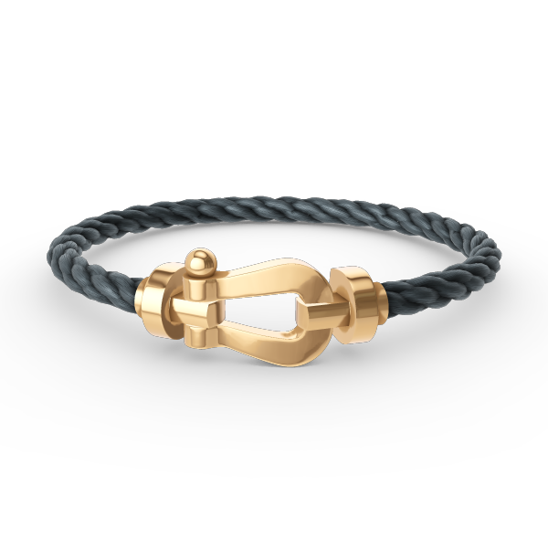 FRED FORCE LARGE HORSESHOE NO DIAMOND BRACELET GOLD