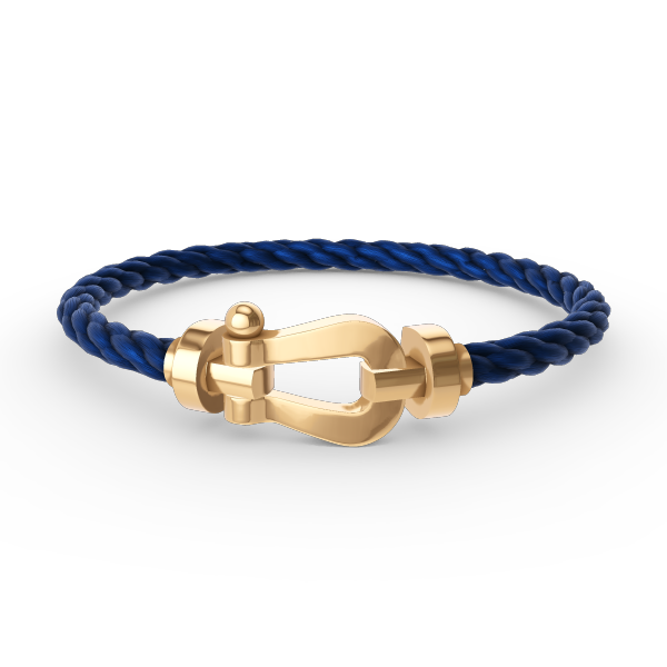 FRED FORCE LARGE HORSESHOE NO DIAMOND BRACELET GOLD