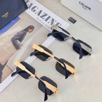 CELINE TRIOMPHE SUNGLASSES 501780 IN METAL