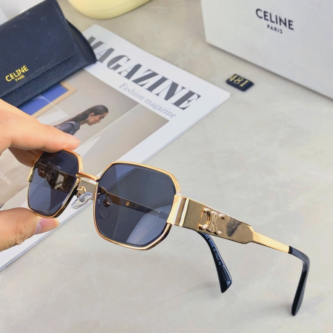 CELINE TRIOMPHE SUNGLASSES 501780 IN METAL
