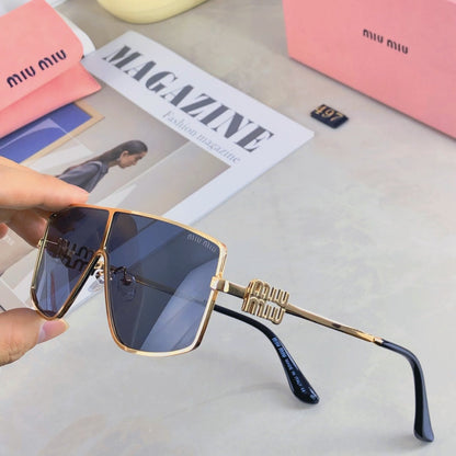 MIU MIU RUNWAY SUNGLASSES 501786 IN METAL