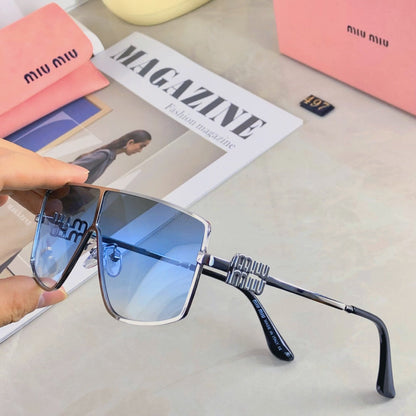 MIU MIU RUNWAY SUNGLASSES 501786 IN METAL