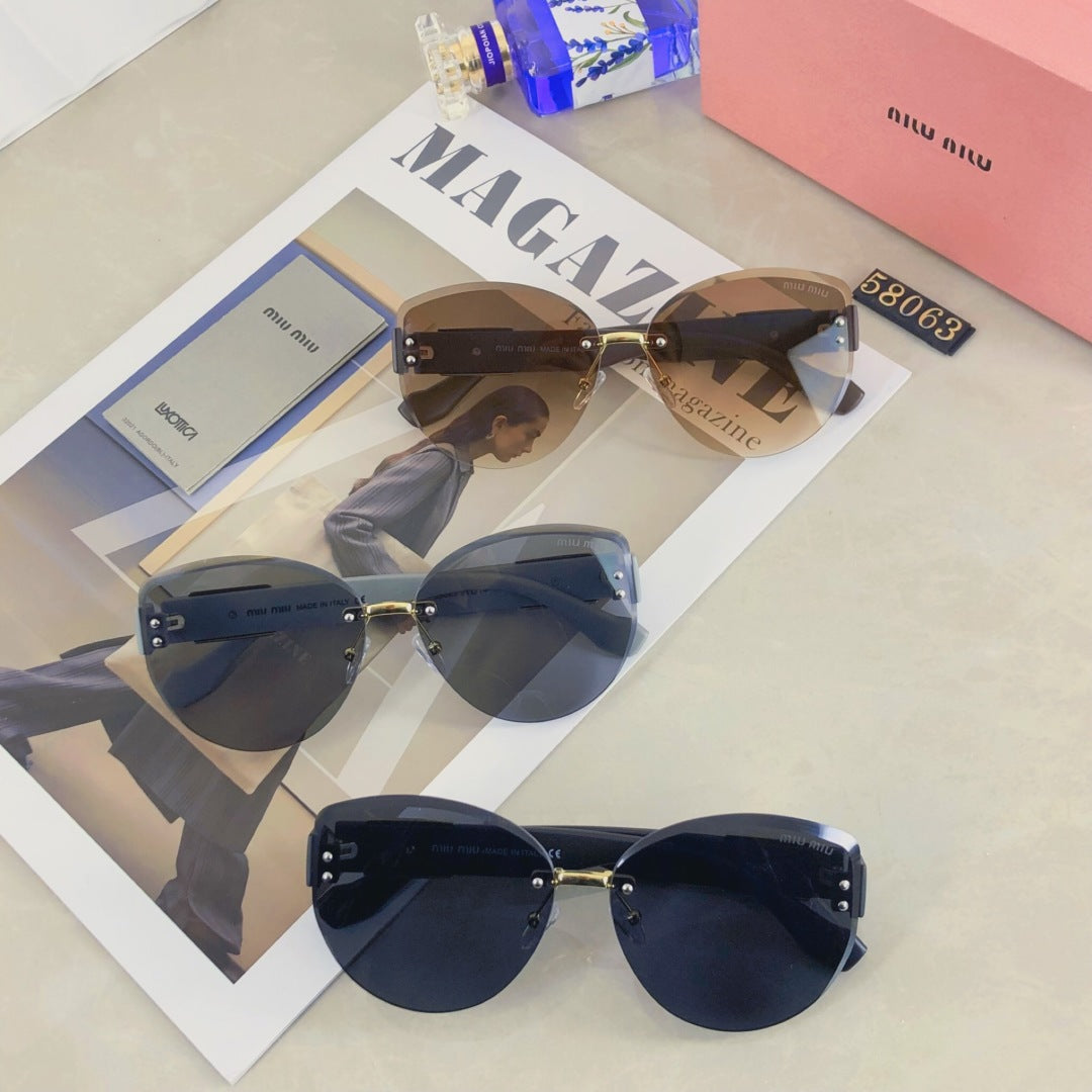 MIU MIU REGARD SUNGLASSES 510937 IN ACETATE