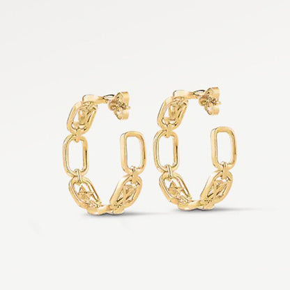 18K Louis Vuitton My Chain Earrings