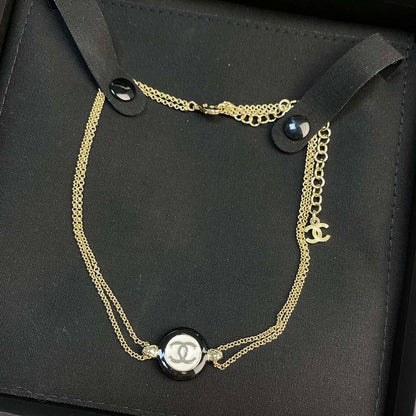 18K  Chanel Chain Choker Necklace