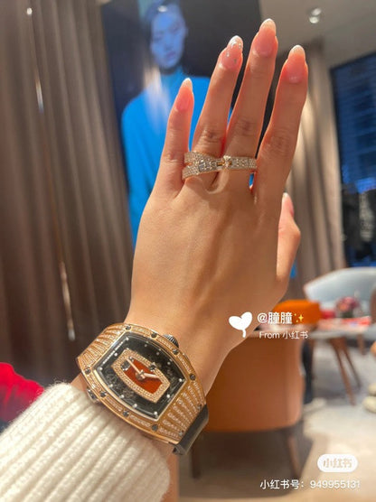 18K Kelly Gavroche Double Hermes Ring