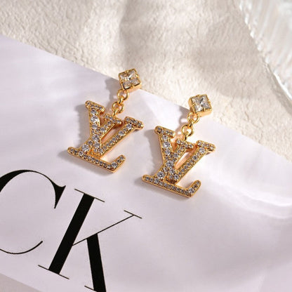 18K Louis Vuitton Lady Earrings
