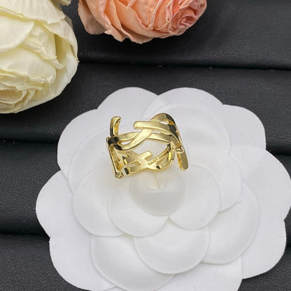 18K YSL Gold Ring