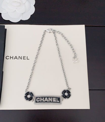 18K  Chanel Resin Diamonds Necklace