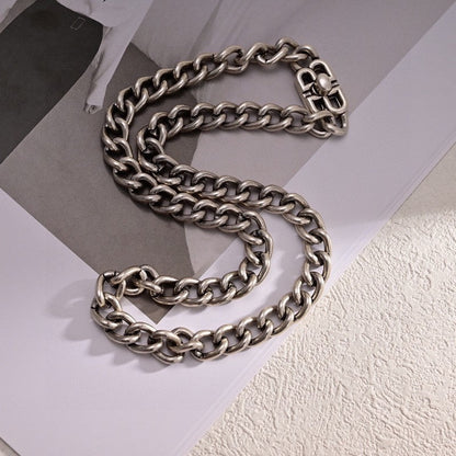 18K Balenciaga Monaco Chain Necklace