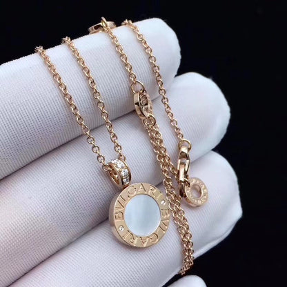 18K BVLGARI White Ceramic Necklace