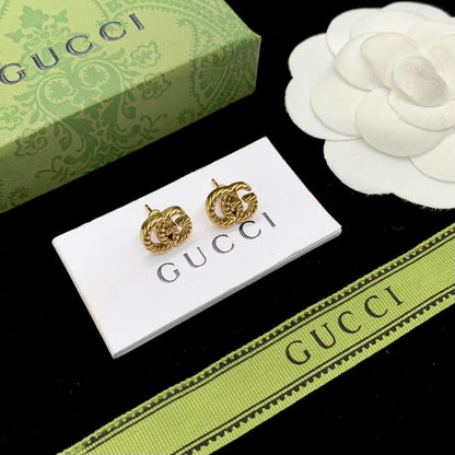 18K Double Gucci Earrings