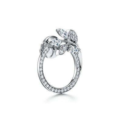 18K Tiffany Victoria Diamonds Earrings