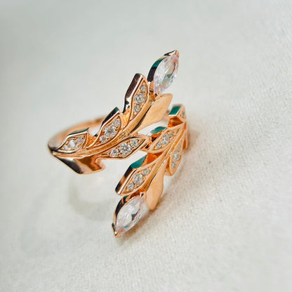 18K Tiffany Victoria Vine Bypass Ring