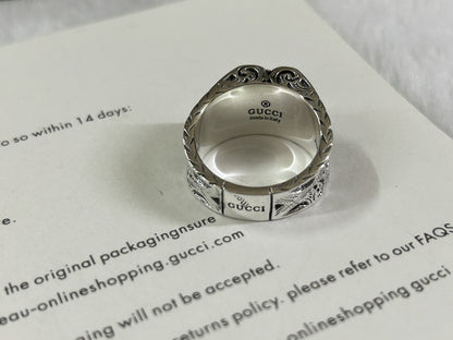 Double Gucci Heart Ring