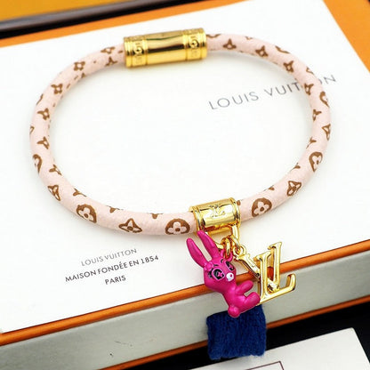 18K Louis Vuitton Animogram Bracelet
