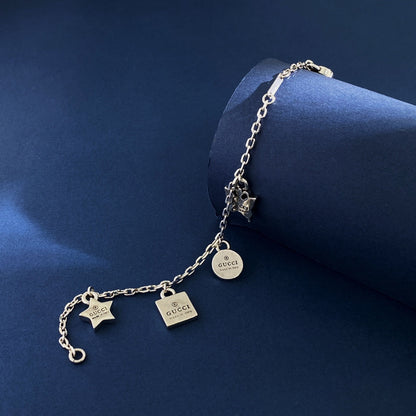 18K Double Gucci Letter Bracelet