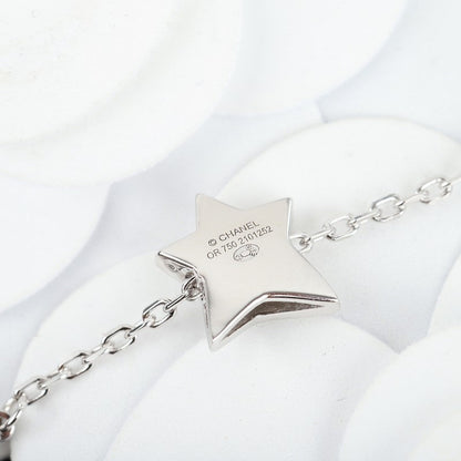 18K  Chanel Star Diamond Bracelet