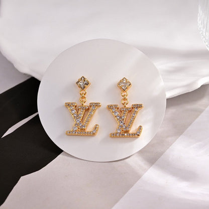 18K Louis Vuitton Lady Earrings