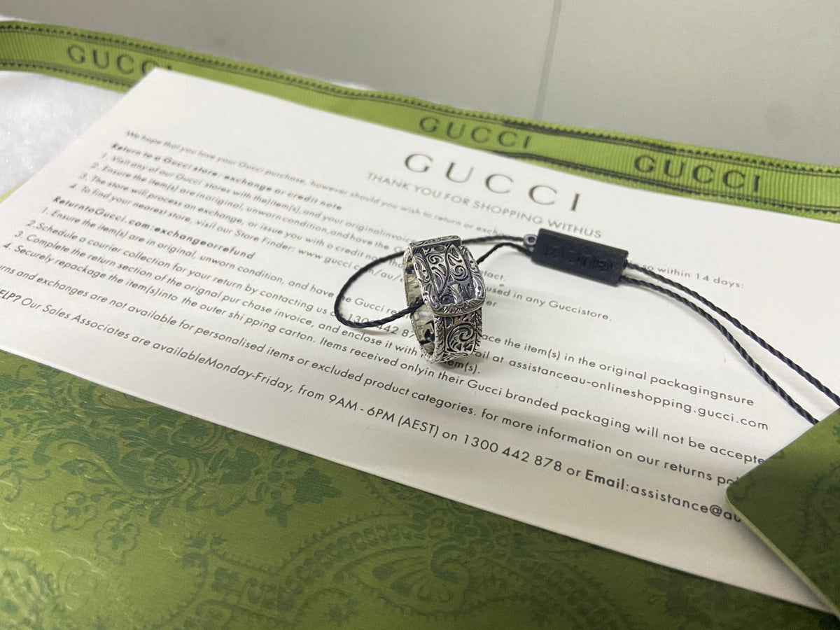 Double Gucci Garden Gatto Ring