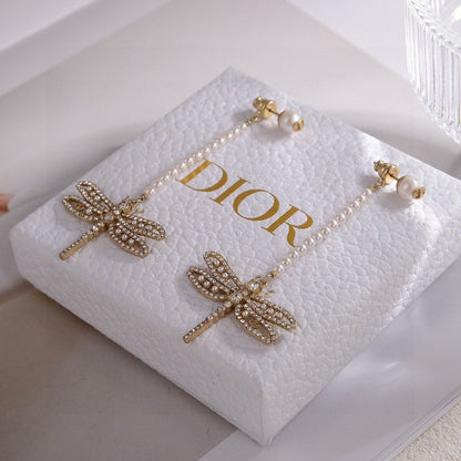 18K Dior Night Herbarium Earrings
