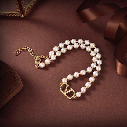 18K Valentino VLogo Signature Necklace