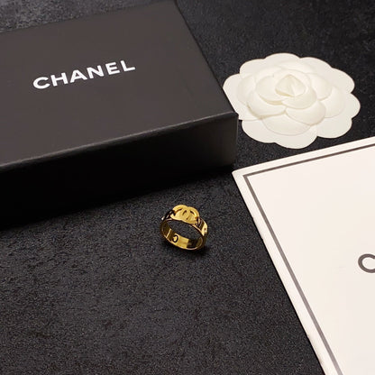 18K  Chanel Yellow Gold Ring