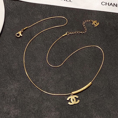 18K  Chanel Gold Necklace