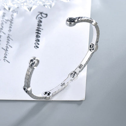 Double Gucci Thin Interlocking Gucci Bracelet