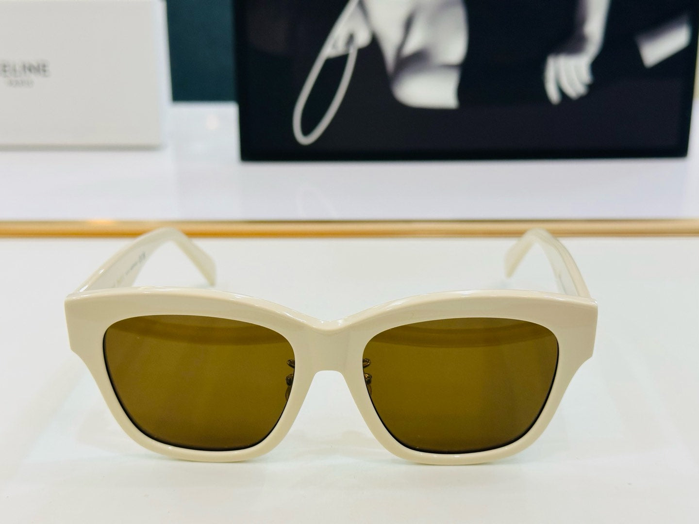 CELINE TRIOMPHE SUNGLASSES CL40253F IN ACETATE