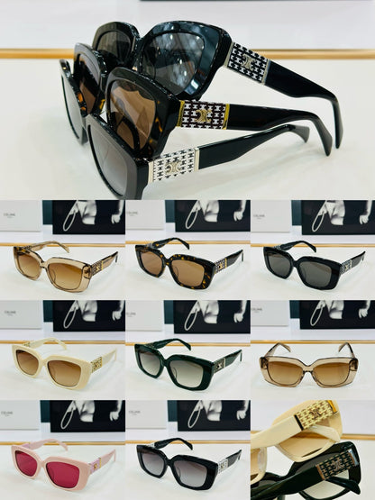 CELINE TRIOMPHE SUNGLASSES CL40168U IN ACETATE
