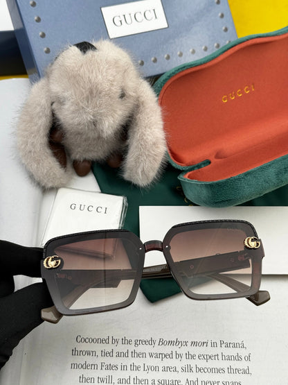 GUCCI SQUARE FRAME SUNGLASSES G6130 IN ACETATE