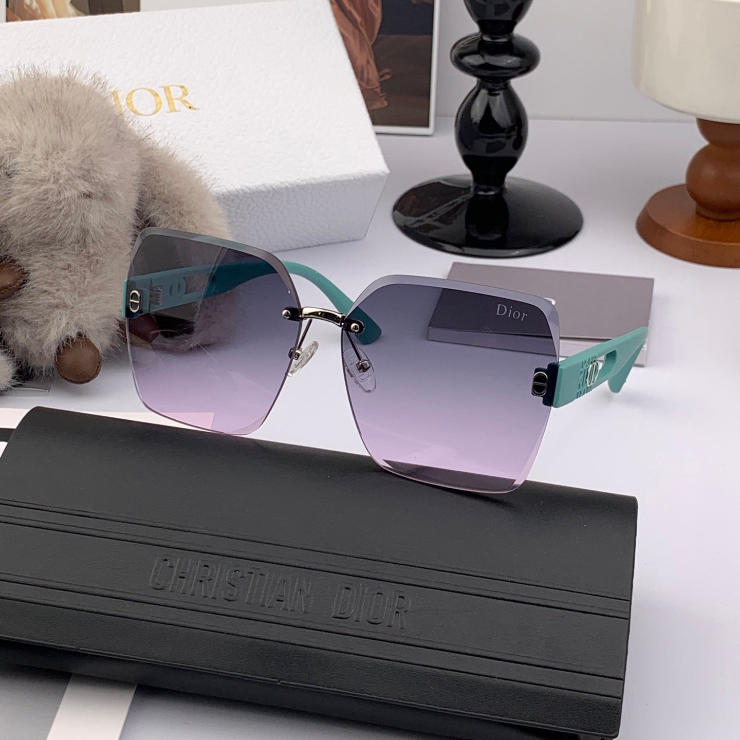 DIOR SIGNATURE SUNGLASSES CD9770 IN ACETATE