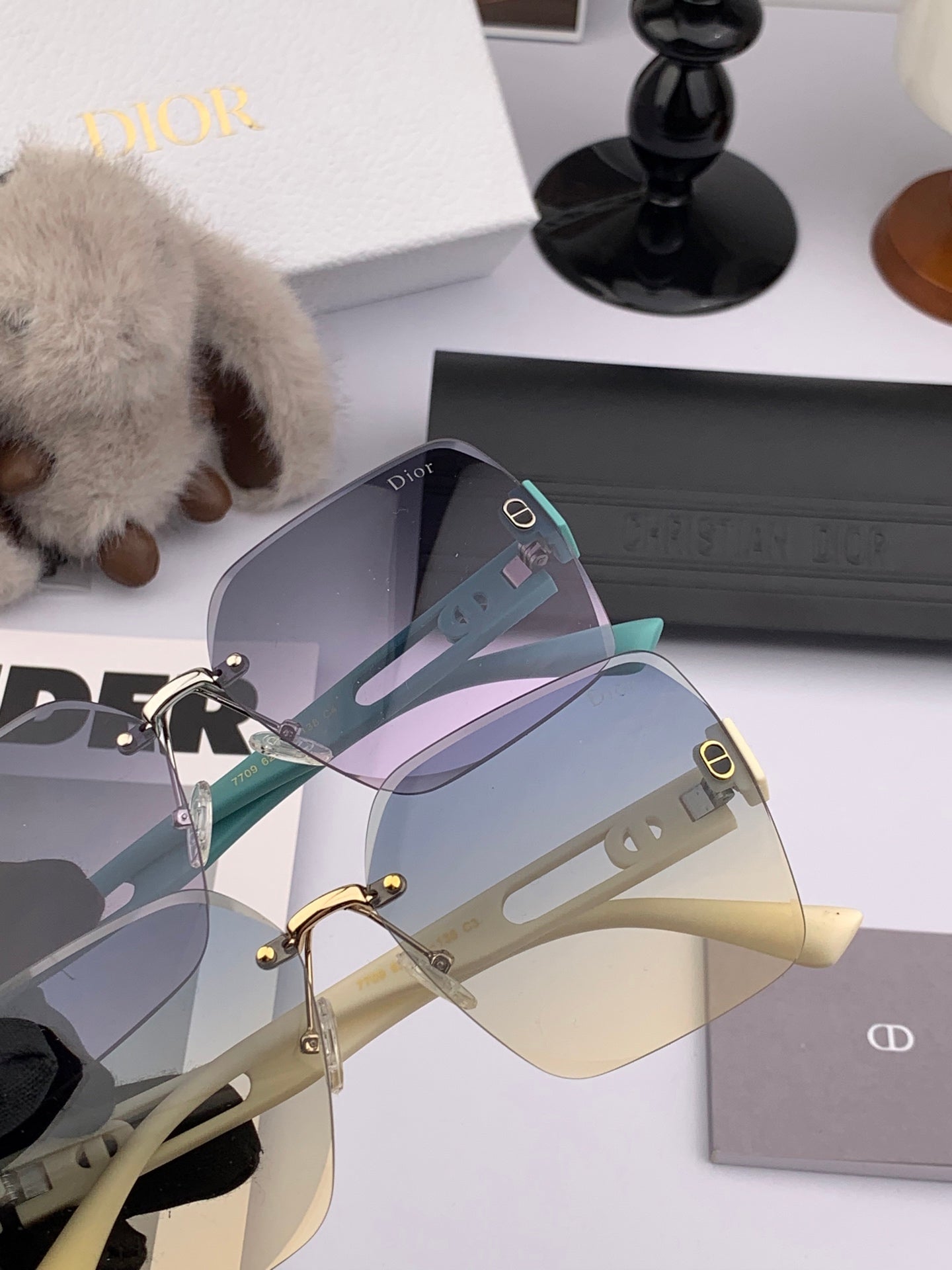 DIOR SIGNATURE SUNGLASSES CD9770 IN ACETATE