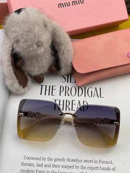 MIU MIU RUNWAY SQUARE SUNGLASSES M2100 IN ACETATE
