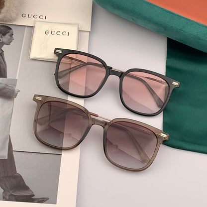 GUCCI SQUARE FRAME SUNGLASSES G55501 IN ACETATE
