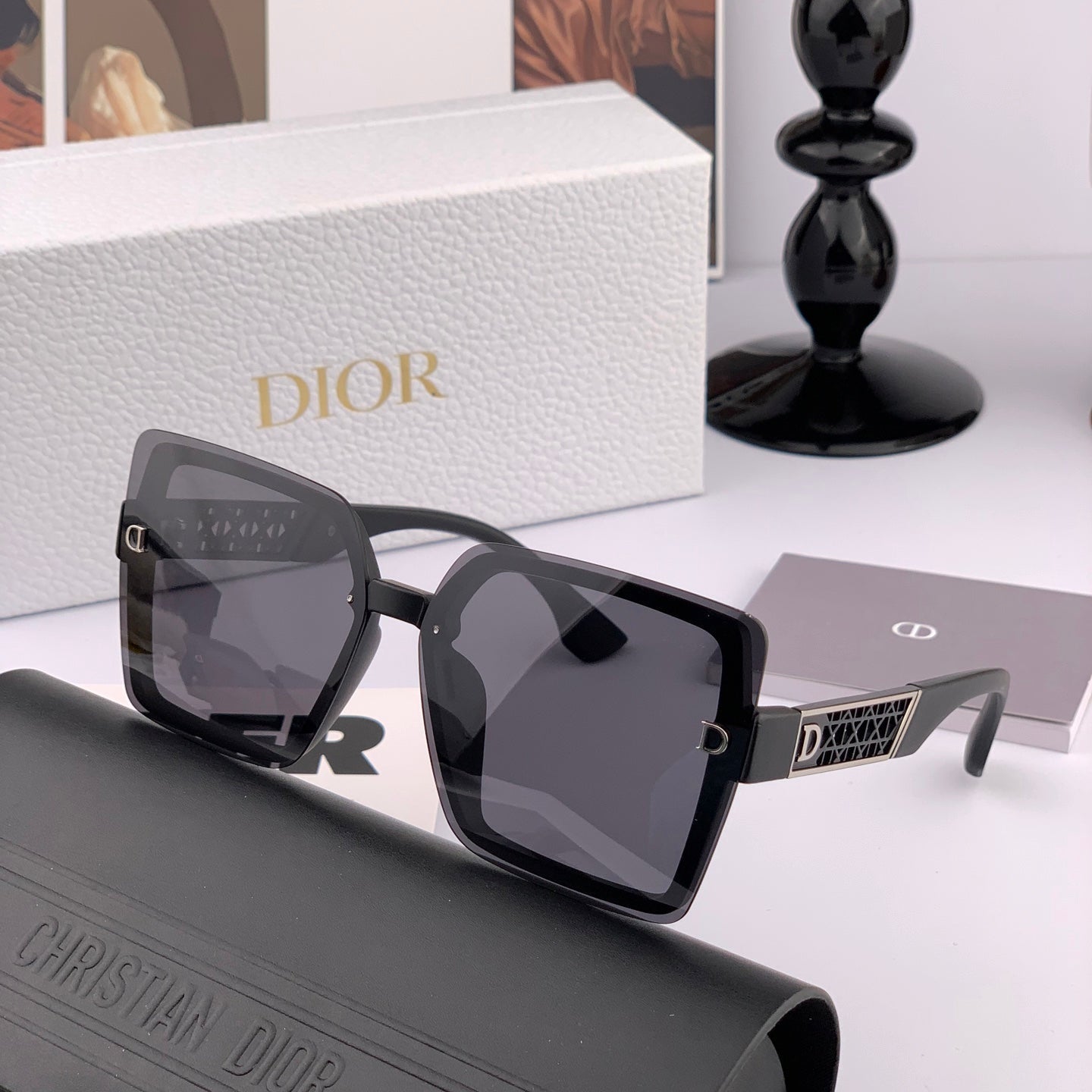 DIOR MONTAIGNE SUNGLASSES CD1086 IN ACETATE
