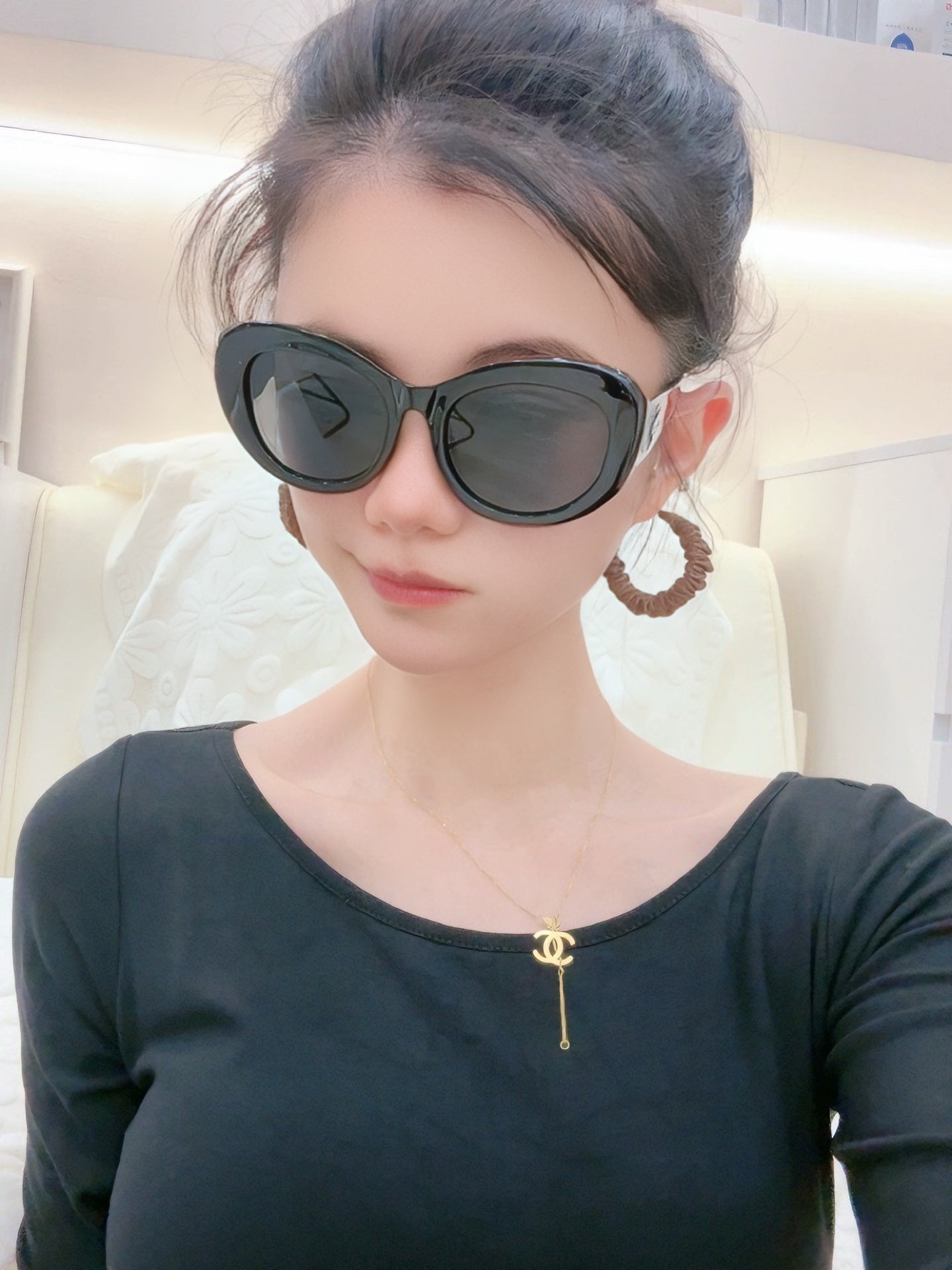 CHANEL CAT EYE SUNGLASSES CH0602 IN ACETATE
