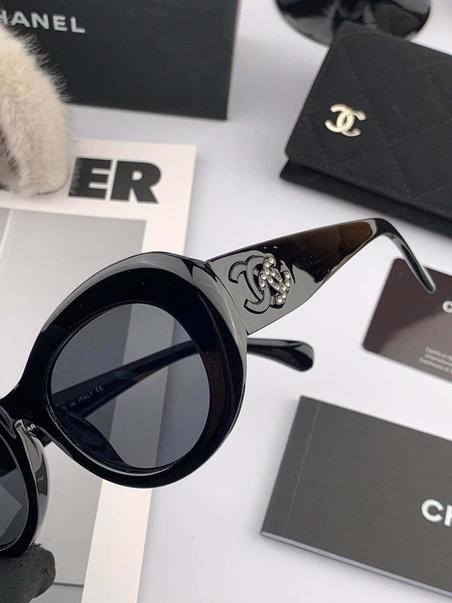 CHANEL CAT EYE SUNGLASSES CH0602 IN ACETATE