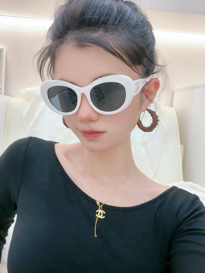 CHANEL CAT EYE SUNGLASSES CH0602 IN ACETATE