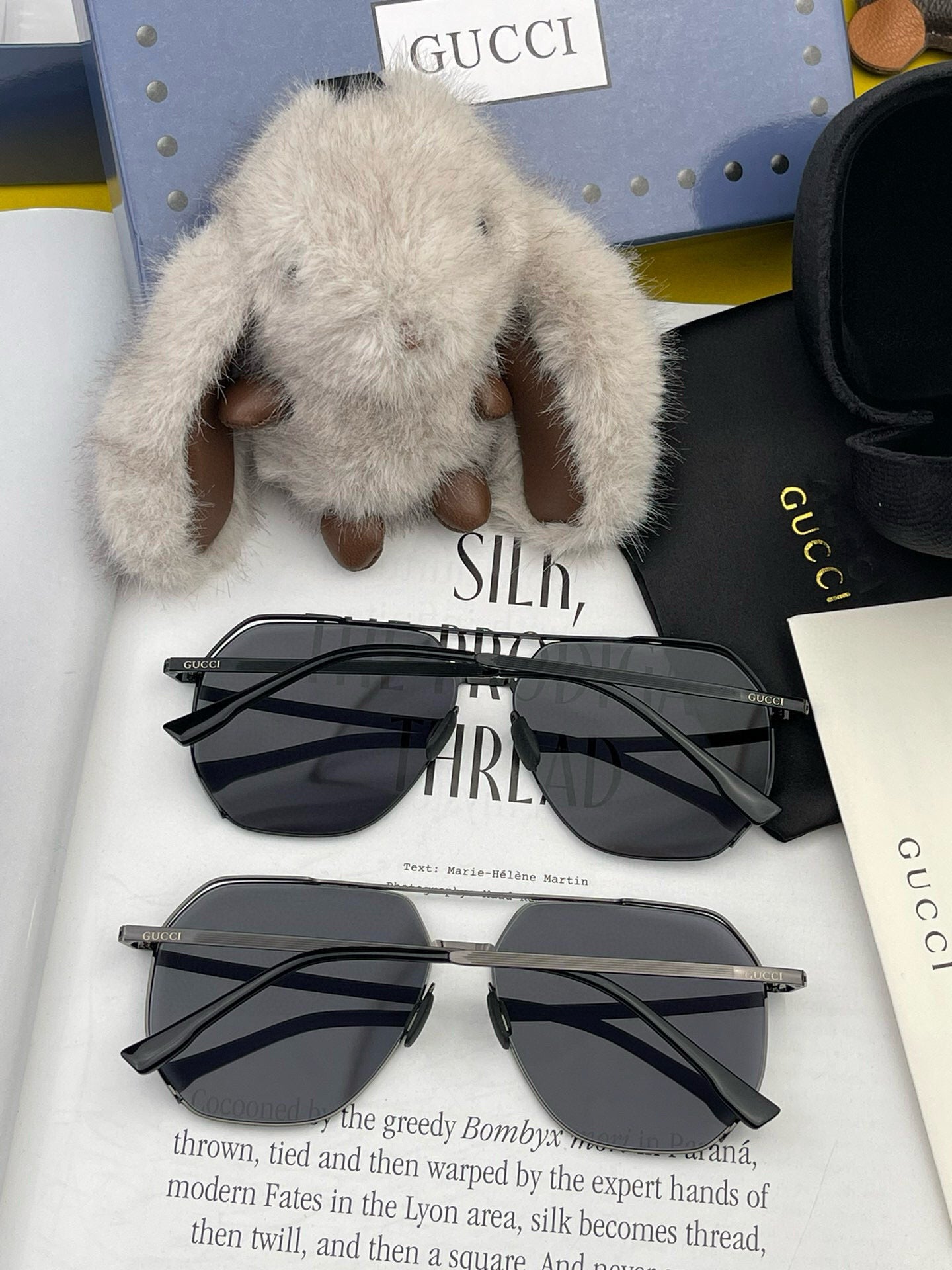 GUCCI NAVIGATOR FRAME SUNGLASSES G8226 IN METAL