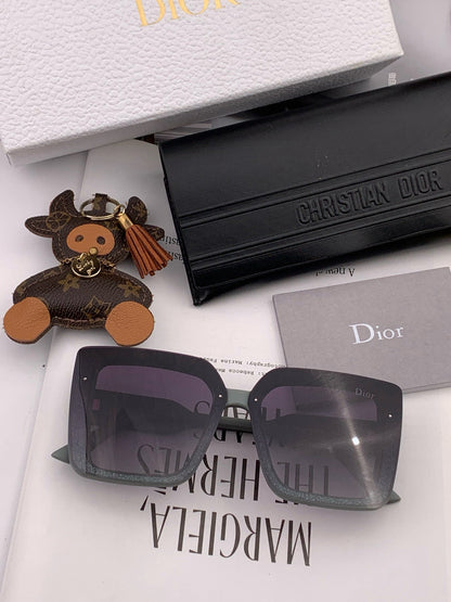 DIOR MONTAIGNE SQUARE SUNGLASSES D6227 IN ACETATE