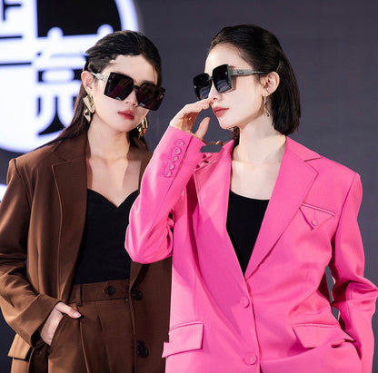 DIOR MONTAIGNE SQUARE SUNGLASSES D5290 IN ACETATE