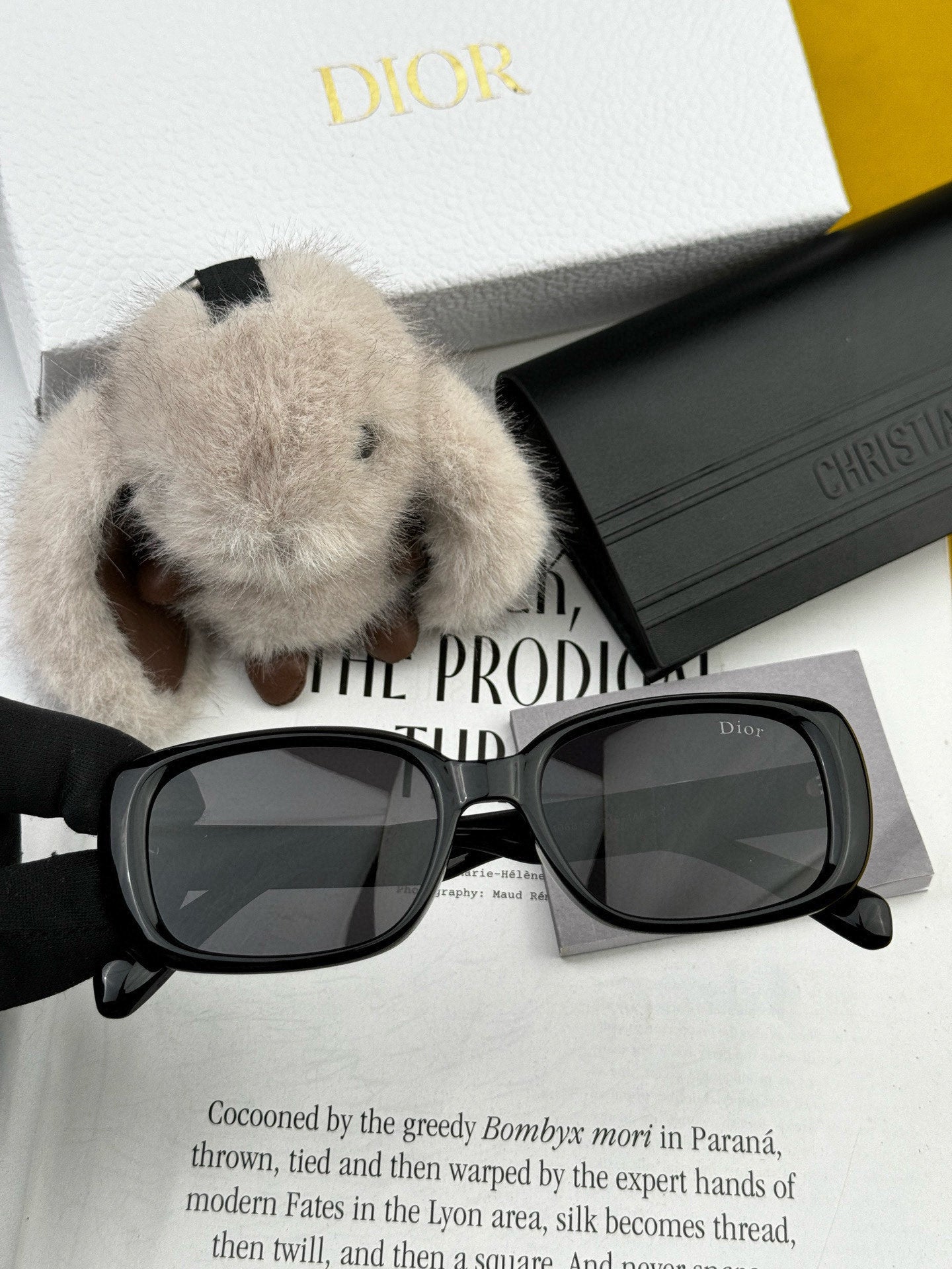 DIOR MONTAIGNE SUNGLASSES D8106 IN ACETATE