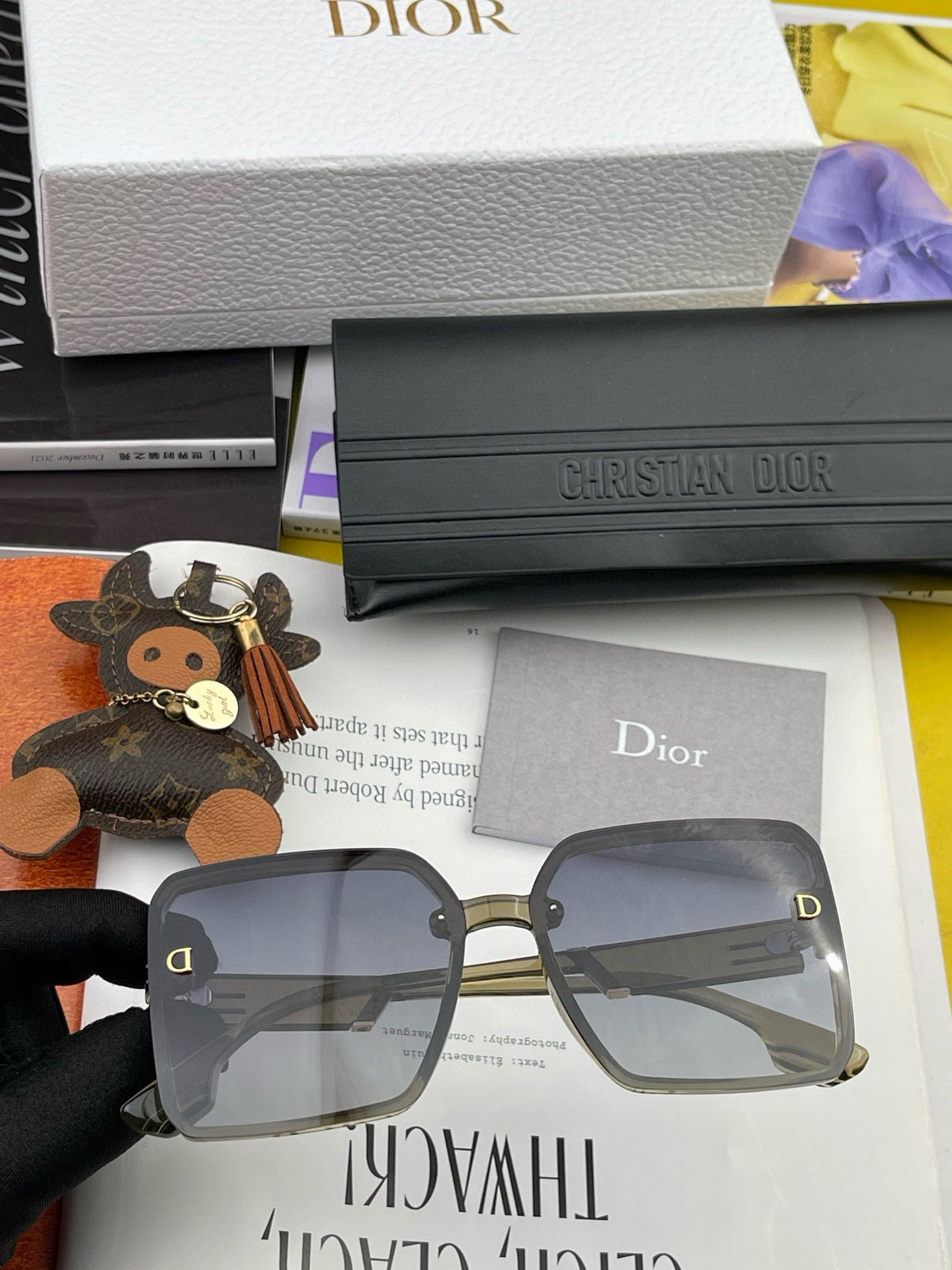 DIOR MONTAIGNE SUNGLASSES CD2682 IN ACETATE