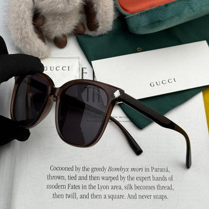 GUCCI SQUARE FRAME SUNGLASSES G77722 IN ACETATE